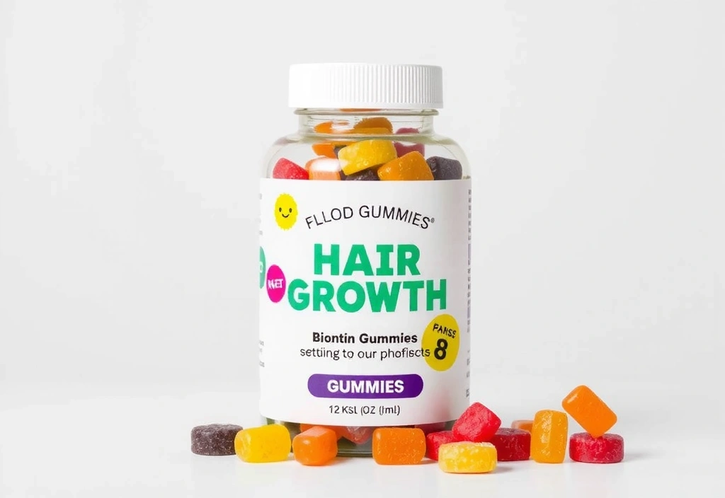 Hair Growth Biotin Gummies