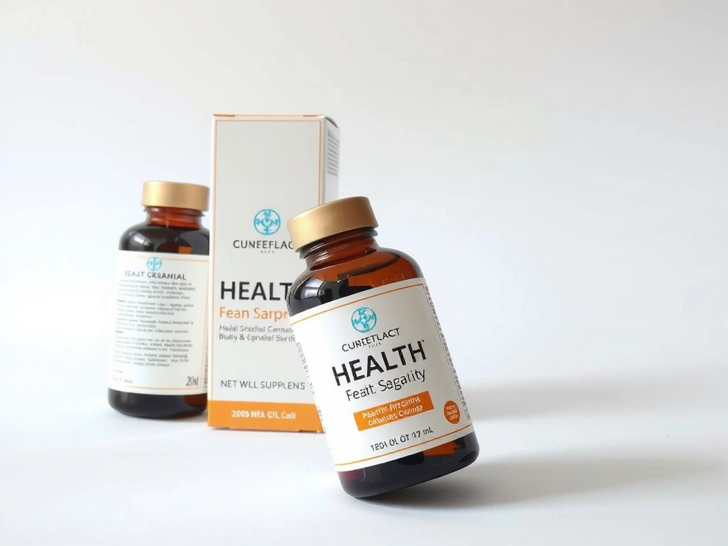 Skynnyx Product Side View - Elegant supplement bottle from the side